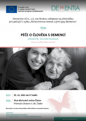 Podpora a pomoc občanům Vaší obce - Dementia 1
